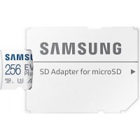 Samsung Evo Plus (2021) microSDXC 256GB Class 10 U3 V30 A2 UHS-I με αντάπτορα